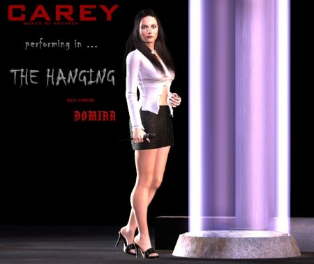 performing in The Hanging [2020, Carey Queen of Escapes, Artdude41, 3D porn comic, Carey Queen of Escapes]