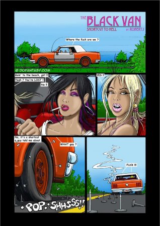 FC 098 Roberts Black Van 3 Short cut hells-Comics Bdsm Pictures [2020, DF, hardcore, fernando, bound]