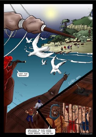 FC 016 Cagri Slavegirl island-Comics Bdsm Pictures [2020, DF, prison, slave, predondo]