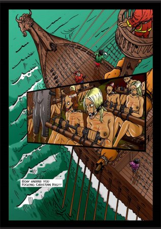 FC 004 Cagri Slave galley-Comics Bdsm Pictures [2020, DF, prison, predondo, slave]