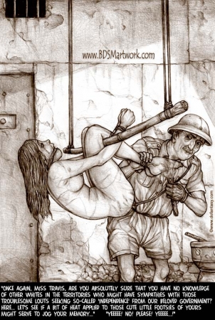 Colonial prison [BDSMARTW, Rape, Execution, Drawing, Gore]