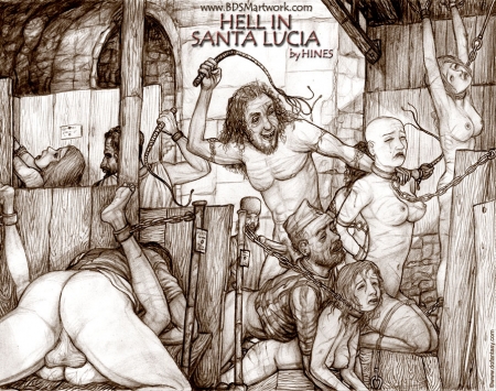 Hell in St Lucia [BDSMARTW, Spanking, Blood, Torture, FD]