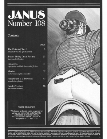 New Janus 108 [New Janus, Classic BDSM magazine, Bdsm magazines, Corporal Punishment,  Spanking]