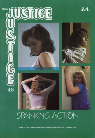 Justice 46 [Justice,  Spanking, Bdsm magazines, Classic BDSM magazine, Corporal Punishment]