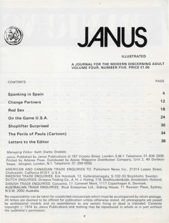 Janus 4.05 [Janus Special, Classic BDSM magazine,  Spanking, Corporal Punishment, Bdsm magazines]