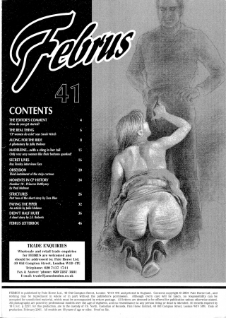 Februs 41 [Februs, Corporal Punishment, Bdsm magazines,  Spanking, Classic BDSM magazine]