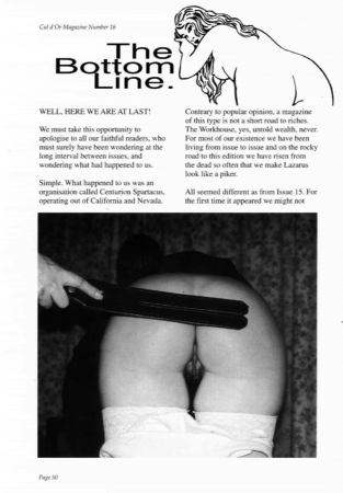 Cul-dOr-16 [Cul-dOr, Classic BDSM magazine, Bdsm magazines, Corporal Punishment,  Spanking]