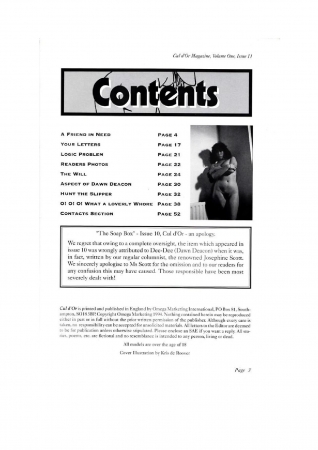 Cul-dOr vol 1 issue 11 xmas edition [Cul-dOr, Corporal Punishment,  Spanking, Classic BDSM magazine, Bdsm magazines]