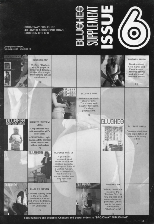 Blushes Supplement 06 [Blushes Supplement, Corporal Punishment,  Spanking, Classic BDSM magazine, Bdsm magazines]