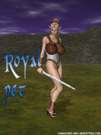 Royal Pet [ Amazons-and-Monsters, Domination, 3DCG, Monsters, Big tits]