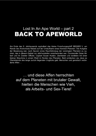 Lost In An Ape World 2 (german hard BDSM Comic) [BDSM Fan Comics, Masochism, Torture, Sadism, Pain]