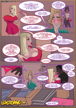 Nessy Breakup (Lustomic) [Extreme Fan Comics, Hardcore, eXTREME, Porn Comic, english Porn Comix]