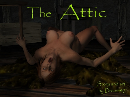 The Attic [3dmonsterstories, Monsters, 3DCG, X-ray, Mind control]