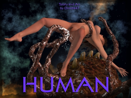 Human [3dmonsterstories, Pregnant, Aliens, Mind control, 3DCG]