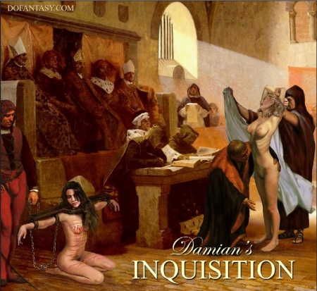 Damian's Inquisition [BDSM Fan Comics, forced, BDSM, Pain, Erotic]