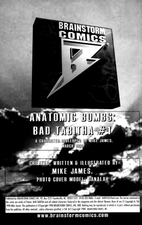Anatomic Bombs - Bad Tabitha 001 (1998) [Brainstorm Comics, DP, Teen, Orgy, Bondage]