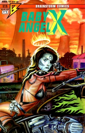 Baby Angel X 001 (1995) [Brainstorm Comics, Dildo, Big Boobs, BDSM, Anal]