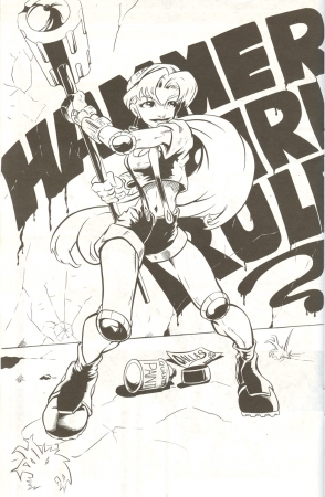Hammer Girl 001 (1996) [Brainstorm Comics, Oral, Big Boobs, DP, Bondage]