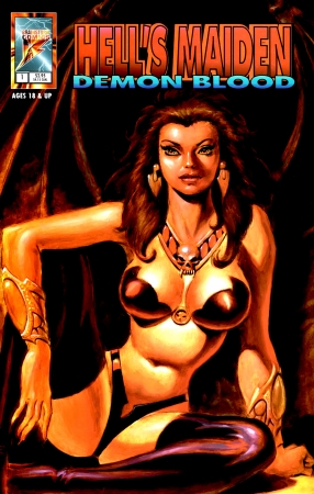 Hell's Maiden 001 (1997) [Brainstorm Comics, DP, DAP, Orgy, Solo]