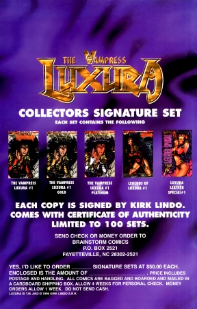 Legends Of Luxura 003 (1996) [Brainstorm Comics, DAP, Teen, Orgy, BDSM]