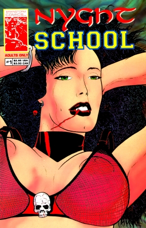 Nyght School 001 (1993) [Brainstorm Comics, All Sex, Anal, DP, Solo]