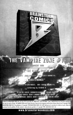 The Vampire Zone 001 (1998) [Brainstorm Comics, BDSM, DAP, Dildo, Solo]