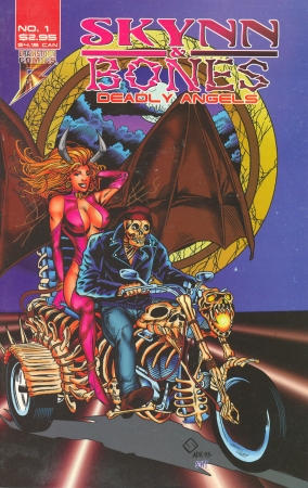 Skynn and Bones Deadly Angels 001 (1996) [Brainstorm Comics, Big Boobs, BDSM, Bondage, DP]