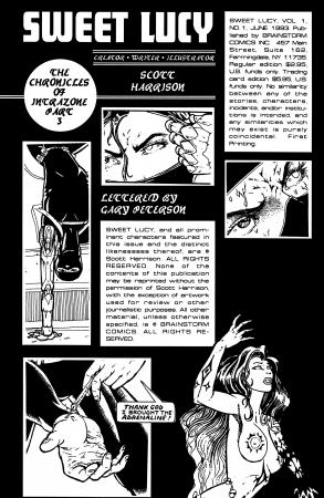 Sweet Lucy 001 (1993) [Brainstorm Comics, DAP, Orgy, Oral, Bondage]