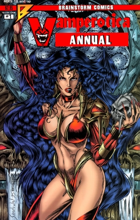 Vamperotica - Annual (1996) [Brainstorm Comics, Solo, Dildo, Oral, All Sex]