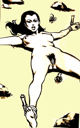 Torture Drawing 1 [BDSM Fan Comics, sexy, Sadism, Sex Comix, SM]