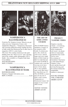Vamperotica - Pin-Up Special 001 (2000) [Brainstorm Comics, Bondage, Orgy, DAP, DP]