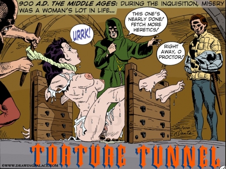 T-rture Tunnel [BDSM Fan Comics, SM, sexy, Masochism, Torture]