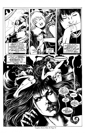 Vampfire - Erotic Echo 001 (1997) [Brainstorm Comics, Dildo, Orgy, Big Boobs, BDSM]