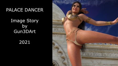 Gun3DArt - Palace Dancer [Gun3DArt, spanking, slavery, gun3dart, interracial]