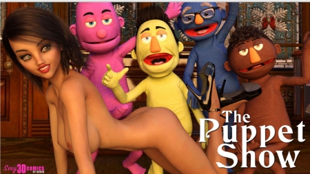 The Puppet Show [Gonzo, strap-on, femdom, forced, sexy3dcomics]