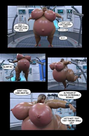YlandraX - The Trials of Charlotte Flayr (Extreme Comics) [YlandraX , inflation, ylandrax, machine, huge breasts]