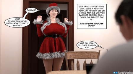 RenilArts3dx - AV Actress Sayako - Christmas Special (Extreme Comics) [renilarts3dx, christmas, double penetration, blowjob, deepthroat]