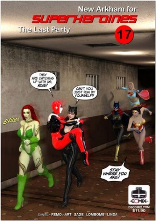 DBComix - New Arkham For Superheroines 17 (BDSM Comics) [dbcomix, forced, superheroes, harley quinn, milf]