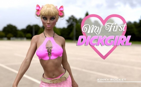 KinkyRocket - My First Dickgirl  (Extreme Comics) [kinkyrocket, huge breasts, shemale, deepthroat, milf]