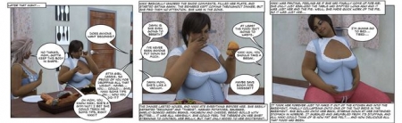 TheMagmaMan - Pastries and Pounds (Extreme Comics) [themagmaman, growth, weight gain, transformation, fatty]