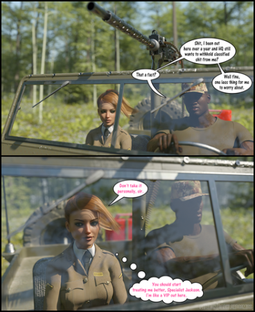 Darklord - Together In The Army Now  (Extreme Comics) [darklord, darklord, deepthroat, interracial, blowjob]