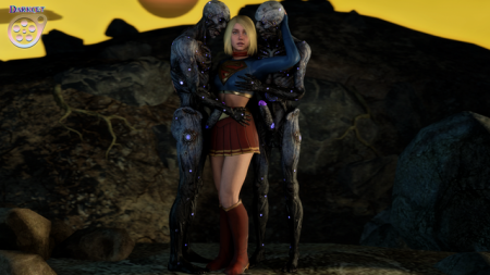 SuperGirl vs the husk  (Extreme Comics) [darkcet, zombie, threesome, monster, supergirl]