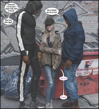 Darklord - Rose In The Hood (Extreme Comics) [darklord, resident evil, interracial, cuckold, gangbang]