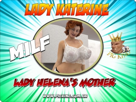 Lady Helena's Mother (Extreme Comics) [ pigking, pig king, interracial, young man, pigking]