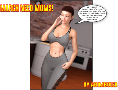 March Need MomsT (Extreme Comics) [abimboleb, transformation, makeup, breast expansion, abimboleb]