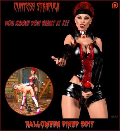 Zaz - Halloween (BDSM Comics) [zaz, bondage, femdom, chastity, zaz]