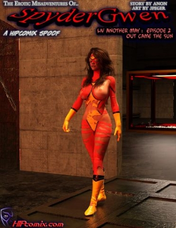 Jpeger - SpyderGwen - Liv Another May 3 (BDSM Comics) [jpeger, fantasy, fighting, superheroine, bondage]