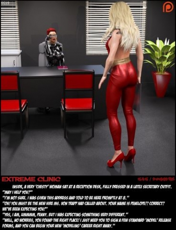 Zaz - Extreme Clinic (BDSM Comics) [zaz, lezdom, latex, zaz, femdom]
