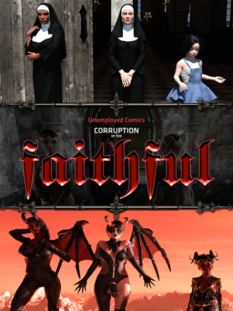 Unemployed - Corruption of the Faithful  (Extreme Comics) [unemployed, deepthroat, nuns, cunnilingus, lesbian]