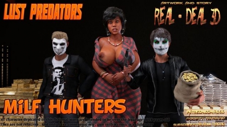 Real-Deal 3D - Lust Predators - Milf Hunters (Extreme Comics) [real-deal 3d, anal, mature, creampie, hijab]
